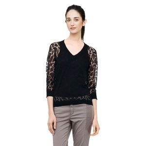 Club Monaco Maya Burnout Sweater (Small)